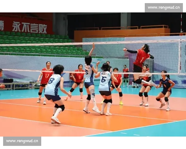 排球联赛激情四射展现竞技风采 各队争锋激烈角逐为荣誉而战 - 副本 (3)